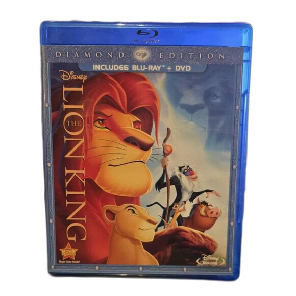 The Lion King Diamond Edition Blu-ray DVD Combo 2011 Disney's Movie - Picture 1 of 4